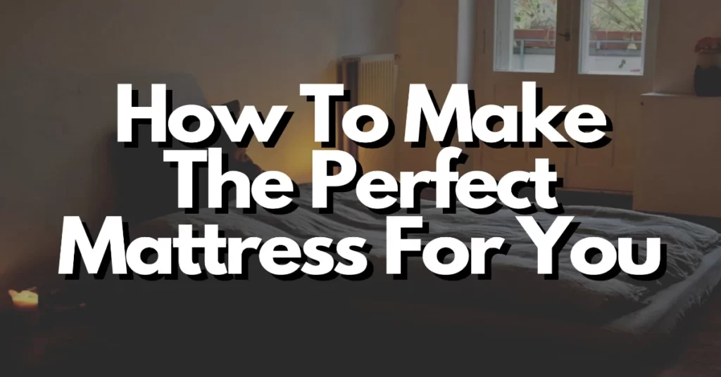 how to make the perfect mattress for you the jcpenney mattress for the job